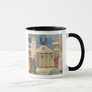 Mug St Francis a honoré par un homme simple, 1297-99