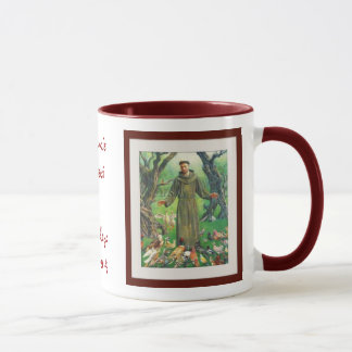 Mug St Francis d'Assisi