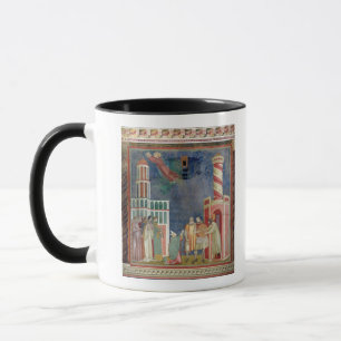 Mug St Francis libère le hérétique, 1297-99