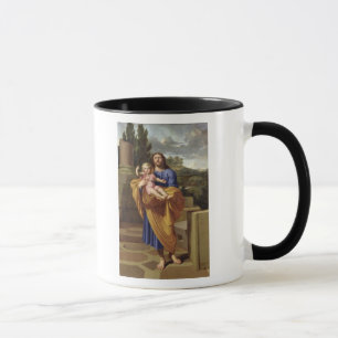 Mug St Joseph portant Jésus infantile, 1665