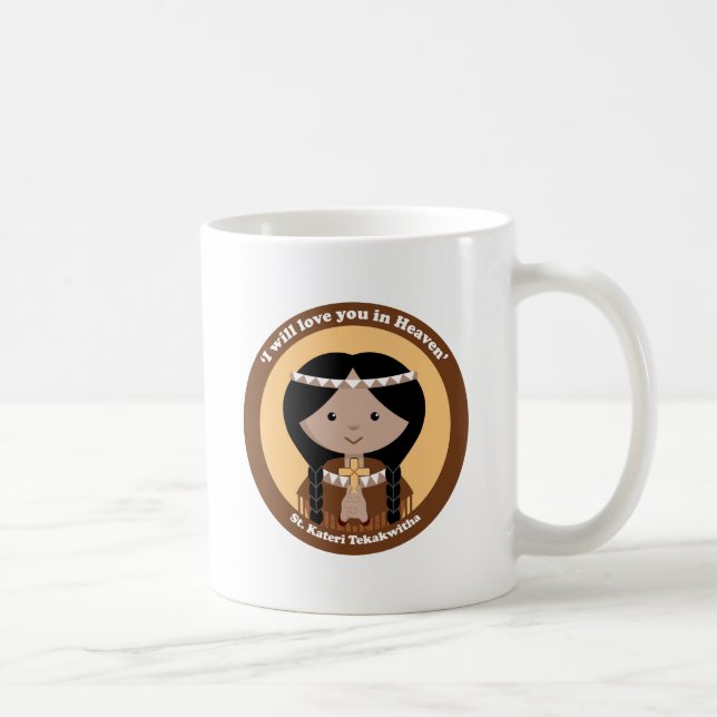 Mug St Kateri Tekakwitha (Droite)