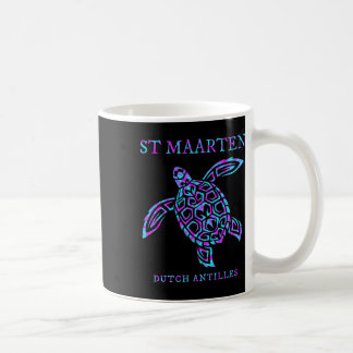 Mug St. Maarten Sea Turtle Boys Girls Womens Vacation 