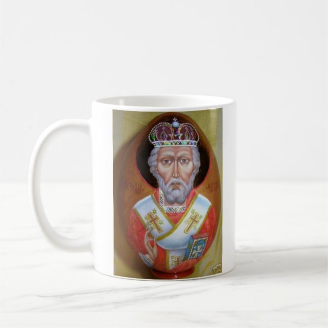 Mug St Nikolas, archevêque Mirlikian, (Gauche)
