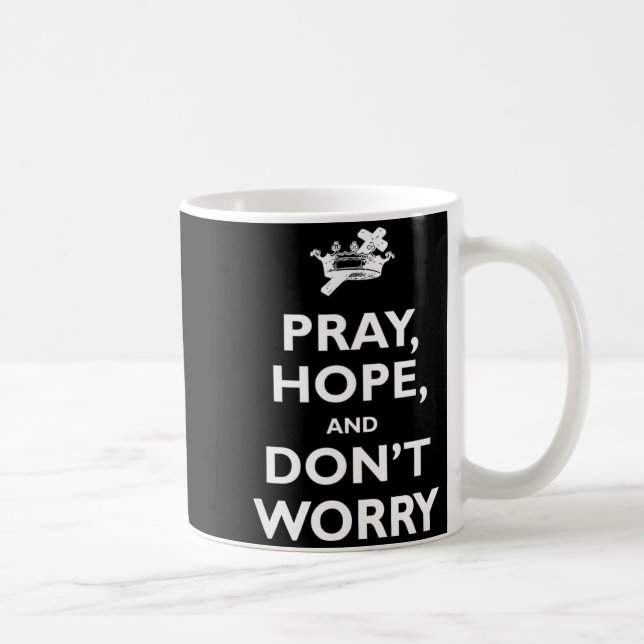 Mug St Padre O Pray Hope And Dont Worry Catholic S  (Droite)