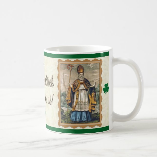 Mug St Patrick, évêque de l'Irlande (Droite)