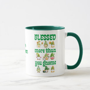Mug St Patrick's Day Irlandais Gnomes