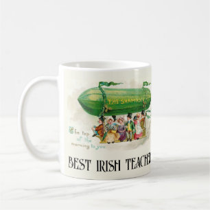 Mug St. Patrick's Day Irlande Meilleur Enseignant Irla