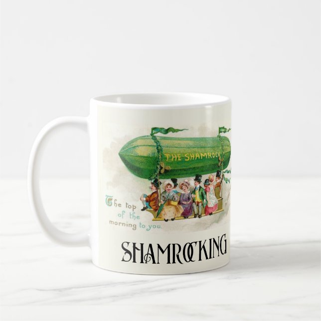 Mug St. Patrick's Day Irlande Shamrocking Fun (Gauche)