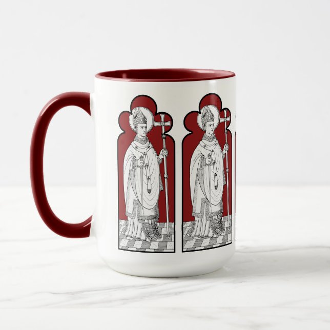 Mug St. Thomas Becket tenant une épée (M 033) (Gauche)