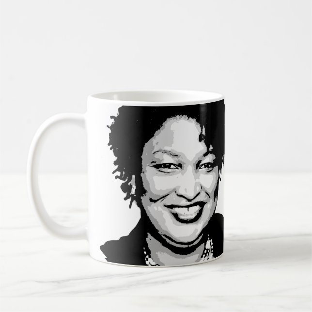 Mug Stacey Abrams (Gauche)
