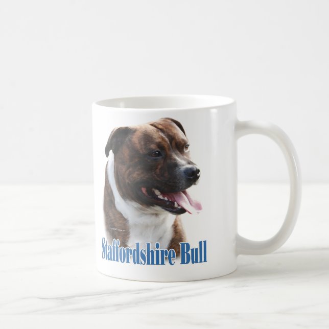Mug Staffordshire Bull Terrier Nom (Droite)