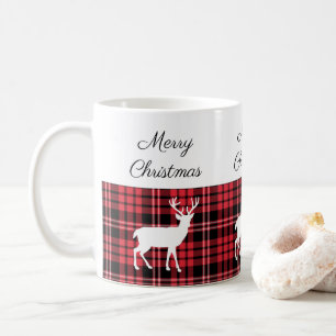 Mug Stag rouge classique Joyeux Noël
