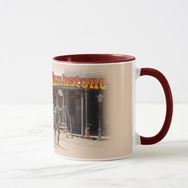 Mug: Stagecoach Ride #2 (Ringer) Mug (Right)