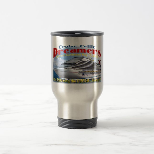 Mug Stainless Steel Logo Small (Center)