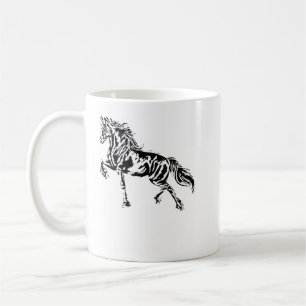 Mug Stallion Horse Motif Élégant Mane Animaux colorés