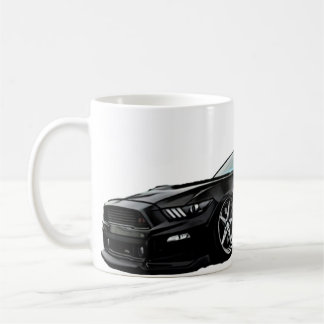 Mug Stancing Black Mustang S550
