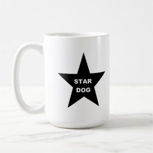 Mug Star Dog on Black Star