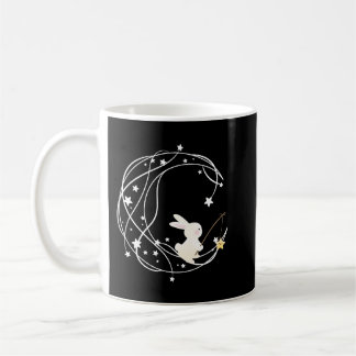 Mug Star Moon Rabbit Log