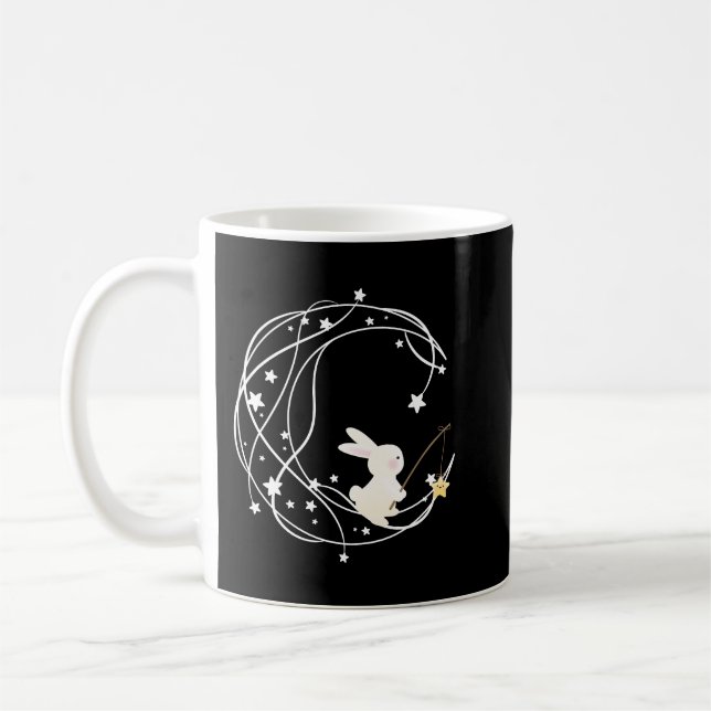 Mug Star Moon Rabbit Log (Gauche)