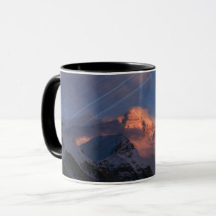 Mug Star Trail   Mt Everest Tibet, Chine