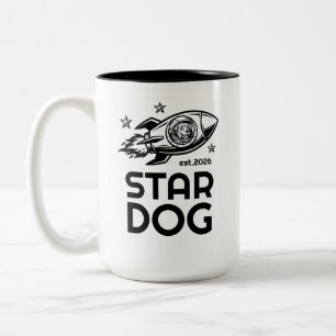 Mug STARDOG Logo Classique B/N Empilé