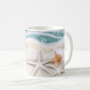 Mug Starfish sur la plage mer Turquoise Eau tropicale