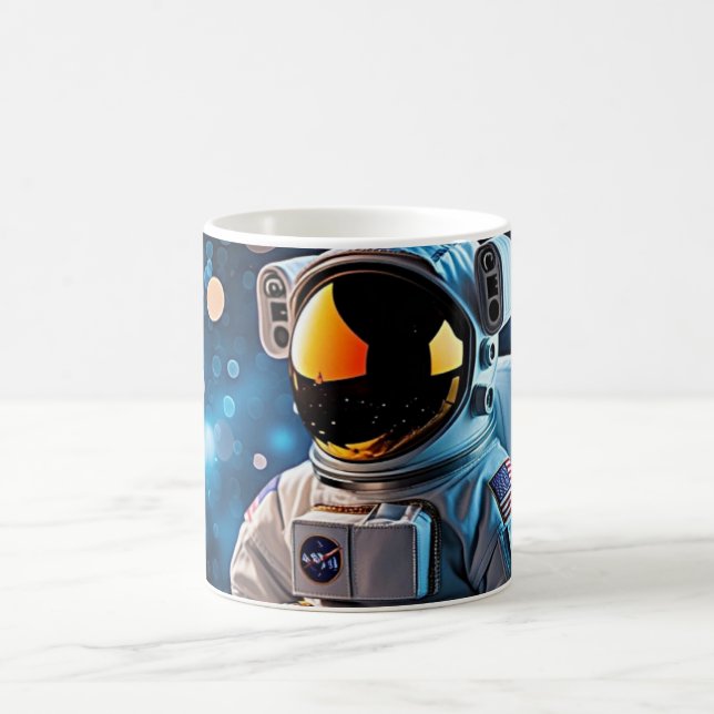 Mug Stargazer Astronaut Close-Up Portrait (Centre)