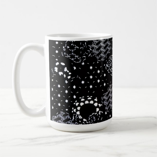 Mug Starlight Silkscreen flask design (Gauche)