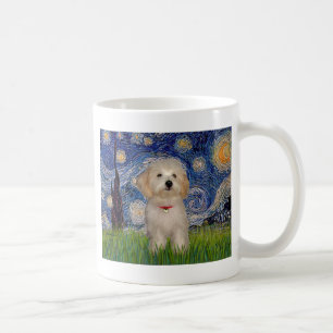 Mug Starry Night - Havanese Puppy