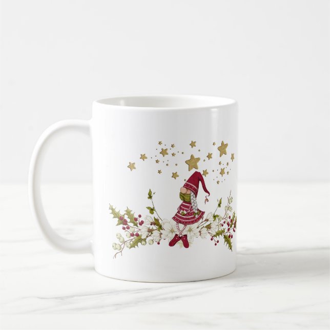 Mug Stars d'or Gnome Nordic Red Green (Gauche)