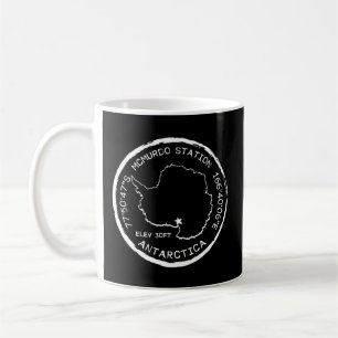Mug Station de Mcmurdo Tampon de passeport Antarctique