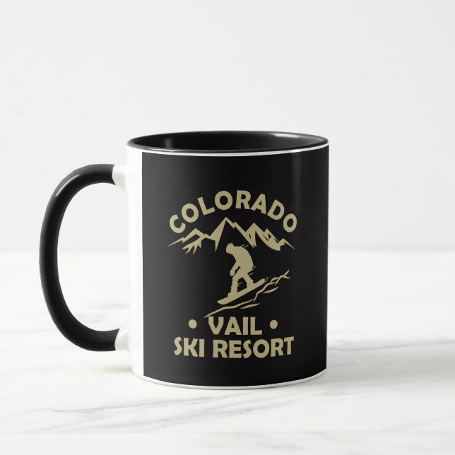 Mug Station de ski de Vail Colorado (Gauche)