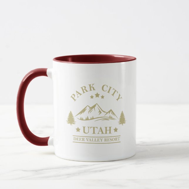 Mug Station de ski Park city Utah (Gauche)