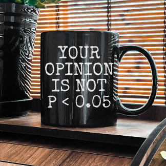 Mug Statistiques vintages amusantes statistiquement si