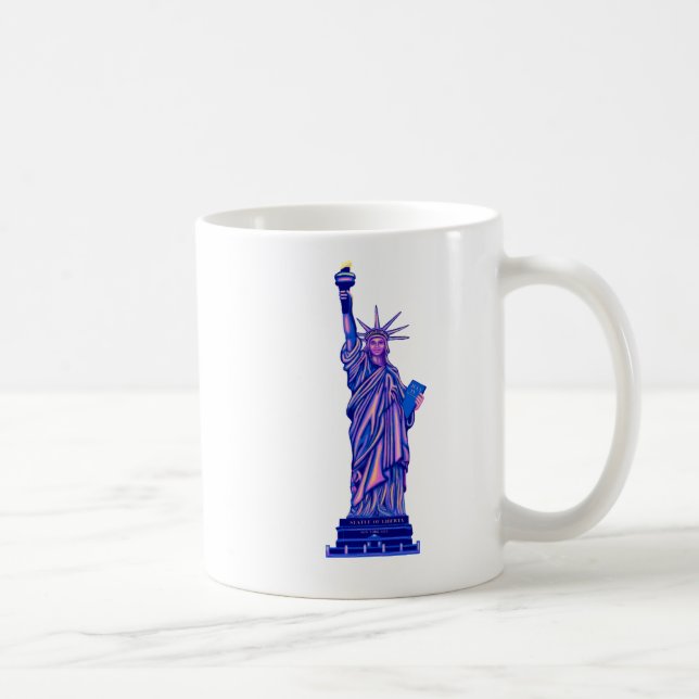 Mug Statue de la Liberté-New York-4 juillet- (Droite)