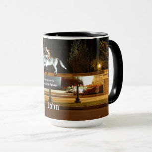 Mug Statue du Cheval Danseuse autochtone Saratoga Café