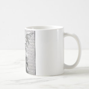Mug Statue en pierre gothique de créature d'imaginair
