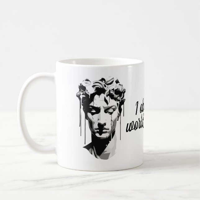 Mug Statue of David by Michelangelo (Gauche)