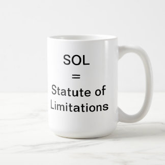 Mug Statut des limitations