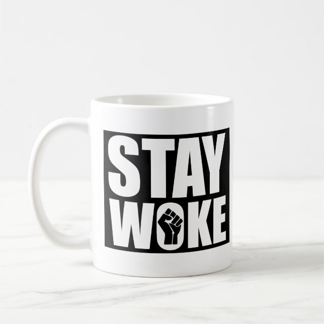 Mug Stay Woke (Gauche)