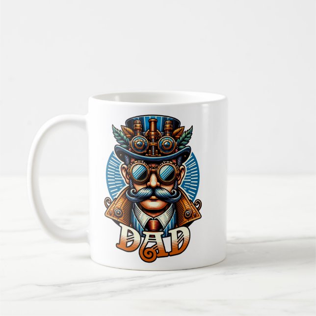 Mug Steampunk Papa (Gauche)