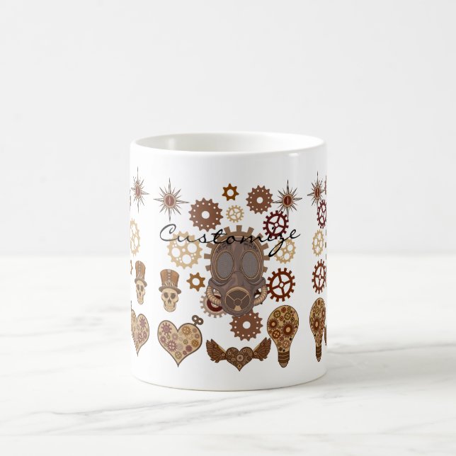 Mug Steampunk Thème Thunder_Cove (Centre)