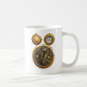 Mug Steampunk Uhr