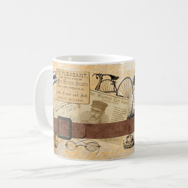 Mug Steampunk Un Homme Extraordinaire (Devant gauche)