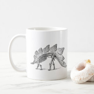 Mug Stegosaurus Dinosaure Squelette Fossile