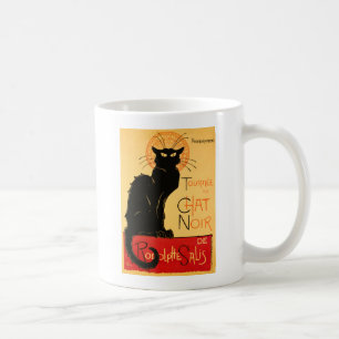 Mug Steinlen Chat Noir Classique Art Français