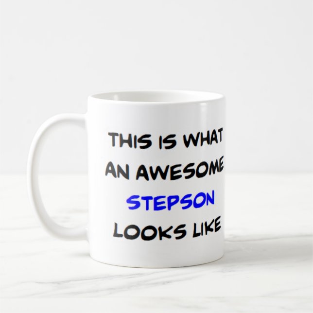 Mug stepson, génial (Gauche)