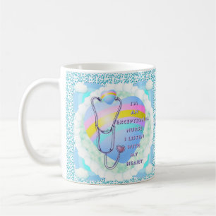 Mug Stéthoscope infirmière exceptionnelle