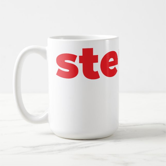 Mug Steups - Rouge (Gauche)
