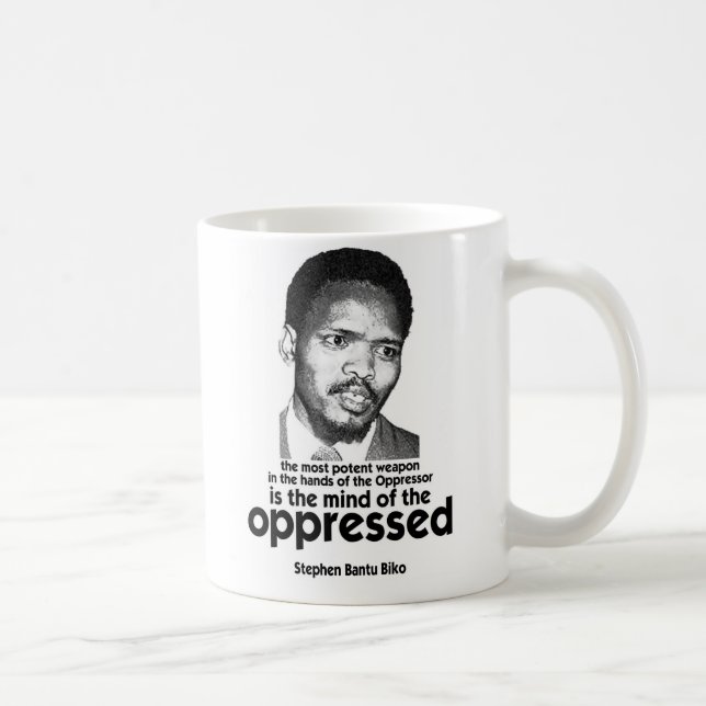 Mug Steve Biko - arme efficace (Droite)